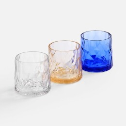 Разное Стакан небьющийся Sate Crystal, вращающийся, прозрачный