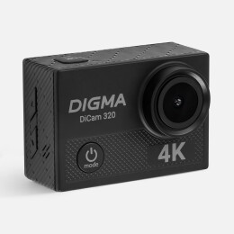Digma Экшн-камера Digma DiCam 320, черная