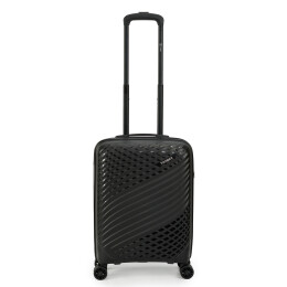 Torber Чемодан TORBER СЕЛИГЕР, черный, полипропилен, 55 х 38 х 20,5 см, 35 л