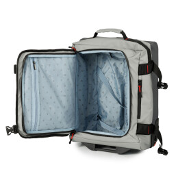 Torber Сумка на колесах TORBER РИТМ, серый, полиэстер 900D с PU покрытием, 49 x 35,5 x 26 см, 35 л