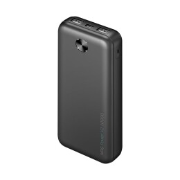 Deppa Внешний АКБ NRG Power V2 10000 мА-ч, 2A, 2xUSB, черный, Deppa
