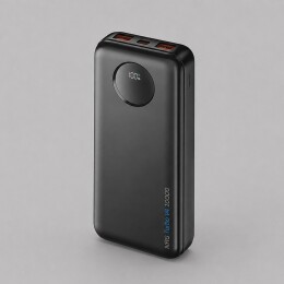 Deppa Внешний АКБ NRG Turbo V4 10000 мА-ч, дисплей, черный, Deppa