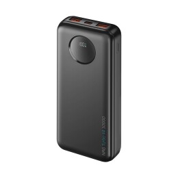 Deppa Внешний АКБ NRG Turbo V4 10000 мА-ч, дисплей, черный, Deppa