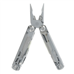 Stinger Мультитул Stinger, 110 х 22 мм, 22 функции, сталь, серебристый, в картонной коробке, в комплекте нейлоновый чехол