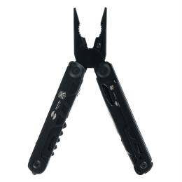 Stinger Мультитул Stinger, 113 х 19 мм, 19 функций, сталь, черный, в картонной коробке, в комплекте нейлоновый чехол