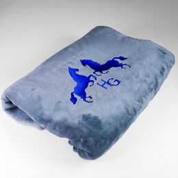 Happy gifts Плед GRADIENT в подарочном мешке, 130х150 см, полиэстер 280 гр/м2 
