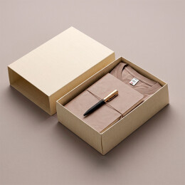 Happy gifts Набор подарочный Welcome Box: футболка LIBRA размер M/L, ежедневник, ручка в коробке