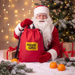 Happy gifts Набор подарочный МЕШОК ДЕДА МОРОЗА