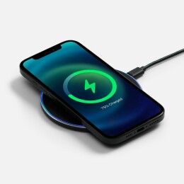 Molti Беспроводное зарядное устройство с подсветкой Lightcore, черное
