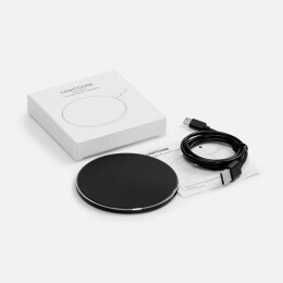 Molti Беспроводное зарядное устройство с подсветкой Lightcore, черное