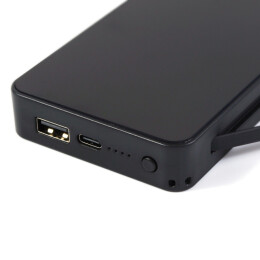  Аккумулятор с подсветкой "Scyler", 10000 Mah (черный)