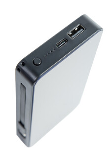  Аккумулятор с подсветкой "Scyler", 10000 Mah (черный)