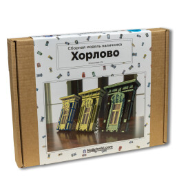  Сборная модель наличника Московской области, "Yarila" (Хорлово) (бежевый)