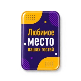 Разное Смоляной стикер вертикальный на дверь M, 9,3х13,7 см