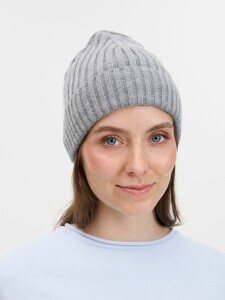 teplo Шапка Yuki, серый меланж