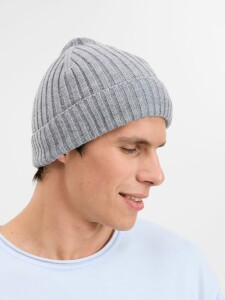 teplo Шапка Yuki, серый меланж