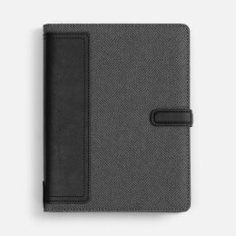 Escalada Ежедневник-органайзер Twill, недатированный, черный