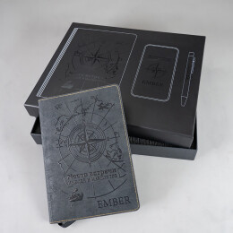 Happy gifts Коробка для набора: ежедневник, power bank, ручка
