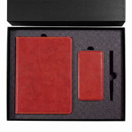 Happy gifts Набор подарочный EMBER: ежедневник и power bank в коробке с ложементом
