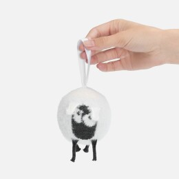 teplo Вязаный шарик Sheeply, белый