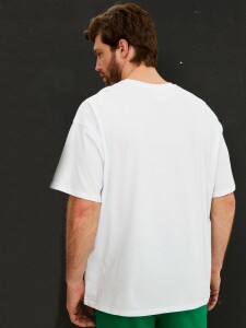 Uzcotton Футболка Oversize Premium, белая