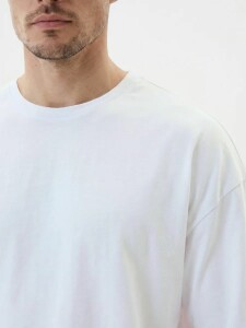 Uzcotton Футболка Oversize Premium 210, белая