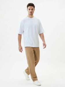Uzcotton Футболка Oversize Premium 210, белая