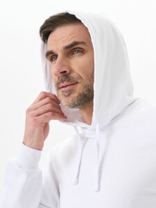 Uzcotton Худи Basic, белое