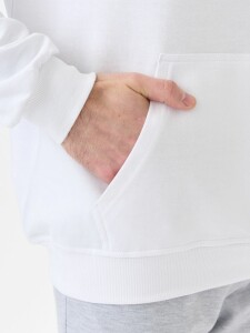 Uzcotton Худи Basic, белое