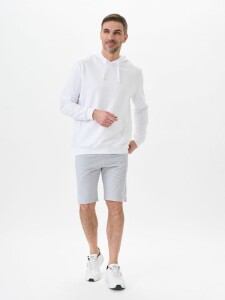 Uzcotton Худи Basic, белое