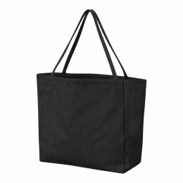 Savio Шоппер-оверсайз Grossbag из переработанного хлопка 340 г, черный
