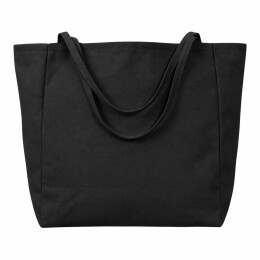 Savio Шоппер-оверсайз Grossbag из переработанного хлопка 340 г, черный