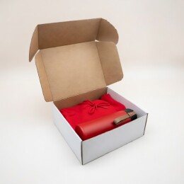 Happy gifts Набор ХУДИ БОКС: толстовка L и термос в коробке