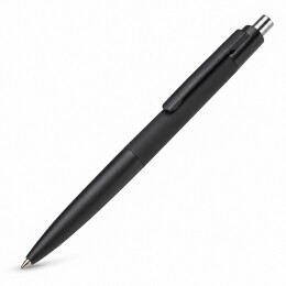 Разное Ручка шариковая из пластика и металла "Шэдоу" soft-touch, черный/серебристый