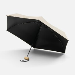 Разное Зонт складной RainCase в чехле-сумке, бежевый