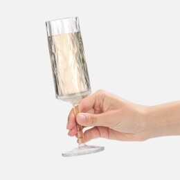 Разное Бокал для шампанского небьющийся Sate Crystal, прозрачный