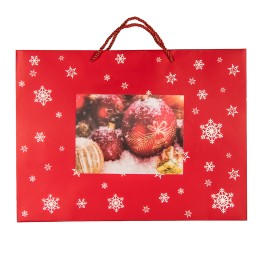 Happy gifts Пакет малый RED WONDER 32*27*11 см, красный