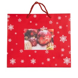 Happy gifts Пакет большой RED WONDER, 43*32*11 см, красный