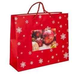 Happy gifts Пакет большой RED WONDER, 43*32*11 см, красный
