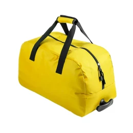 Textile Сумка на 2 колесиках BERTOX, желтый, 100% полиэстер 600D