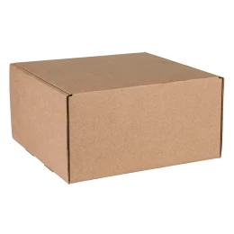 Rusgifts Коробка подарочная BOX, размер 20,5*21* 11см, картон МГК бур., самосборная