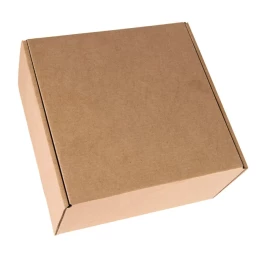 Rusgifts Коробка подарочная BOX, размер 20,5*21* 11см, картон МГК бур., самосборная