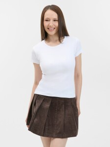 Sol's Футболка женская с круглым вырезом Lady 220 белая