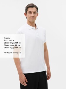 Sol's Рубашка поло мужская Prescott Men 170, белая