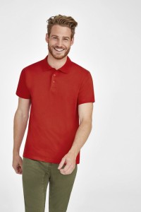 Sol's Рубашка поло мужская Prescott Men 170, белая