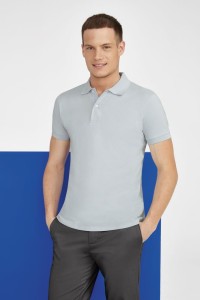 Sol's Рубашка поло мужская PERFECT MEN 180 зеленое яблоко