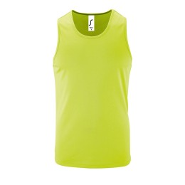 Sol's Майка мужская SPORTY TT MEN, зеленое яблоко