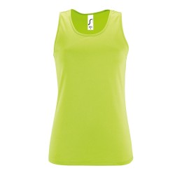 Sol's Майка женская SPORTY TT WOMEN, зеленое яблоко