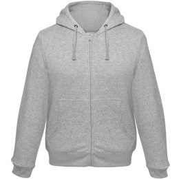 BNC Толстовка мужская Hooded Full Zip серый меланж