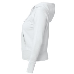 BNC Толстовка женская Hooded Full Zip белая